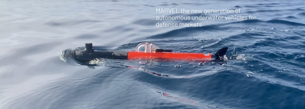 AUV MARVEL para defensa MCM UXO